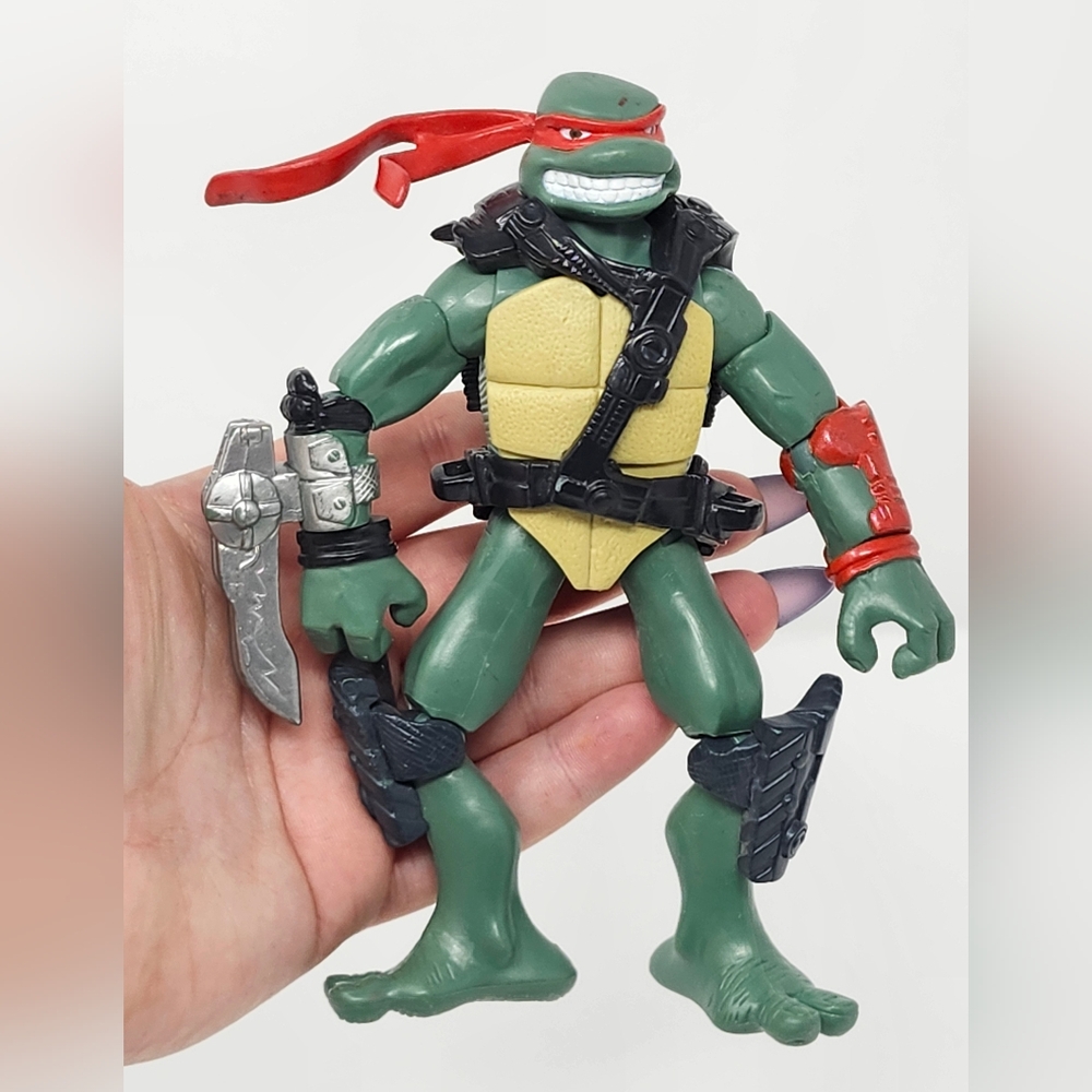 Figurine TMNT Alien Hunter Raphael 2007 Teenage Mutant Ninja Turtles